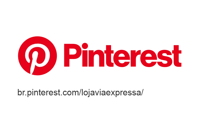 Alt="Logo do Pinterest com o link para o perfil da empresa"