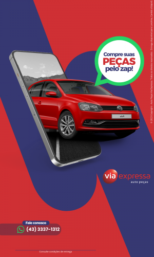 Imagem para divulgar o Whatsapp #whatsapp #carro